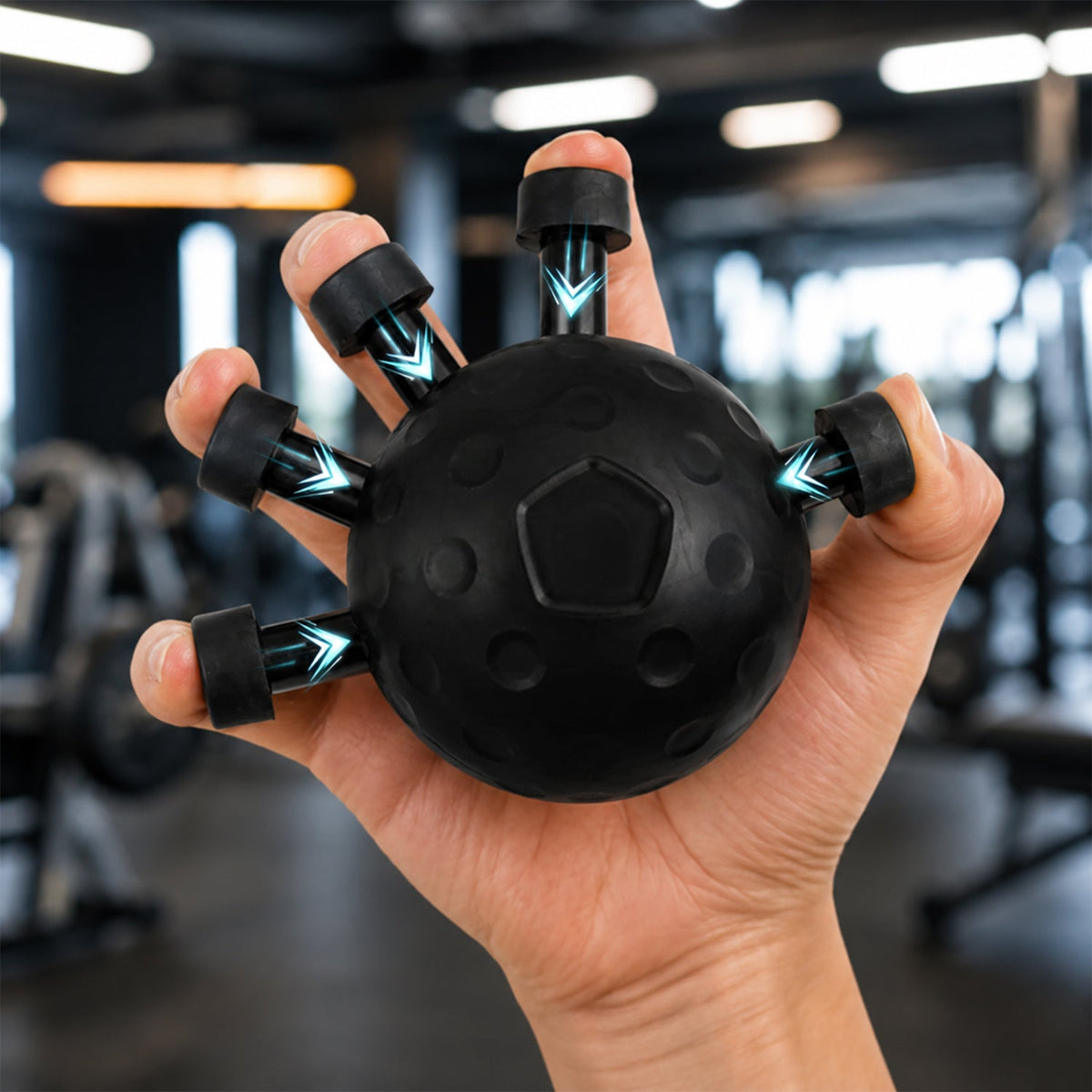 Eagle Claw Finger Gripper Hand Grip Strengthener & Wrist Exerciser Ball